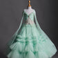 ice green lehenga for girls