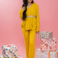 yellow pant suit for girls