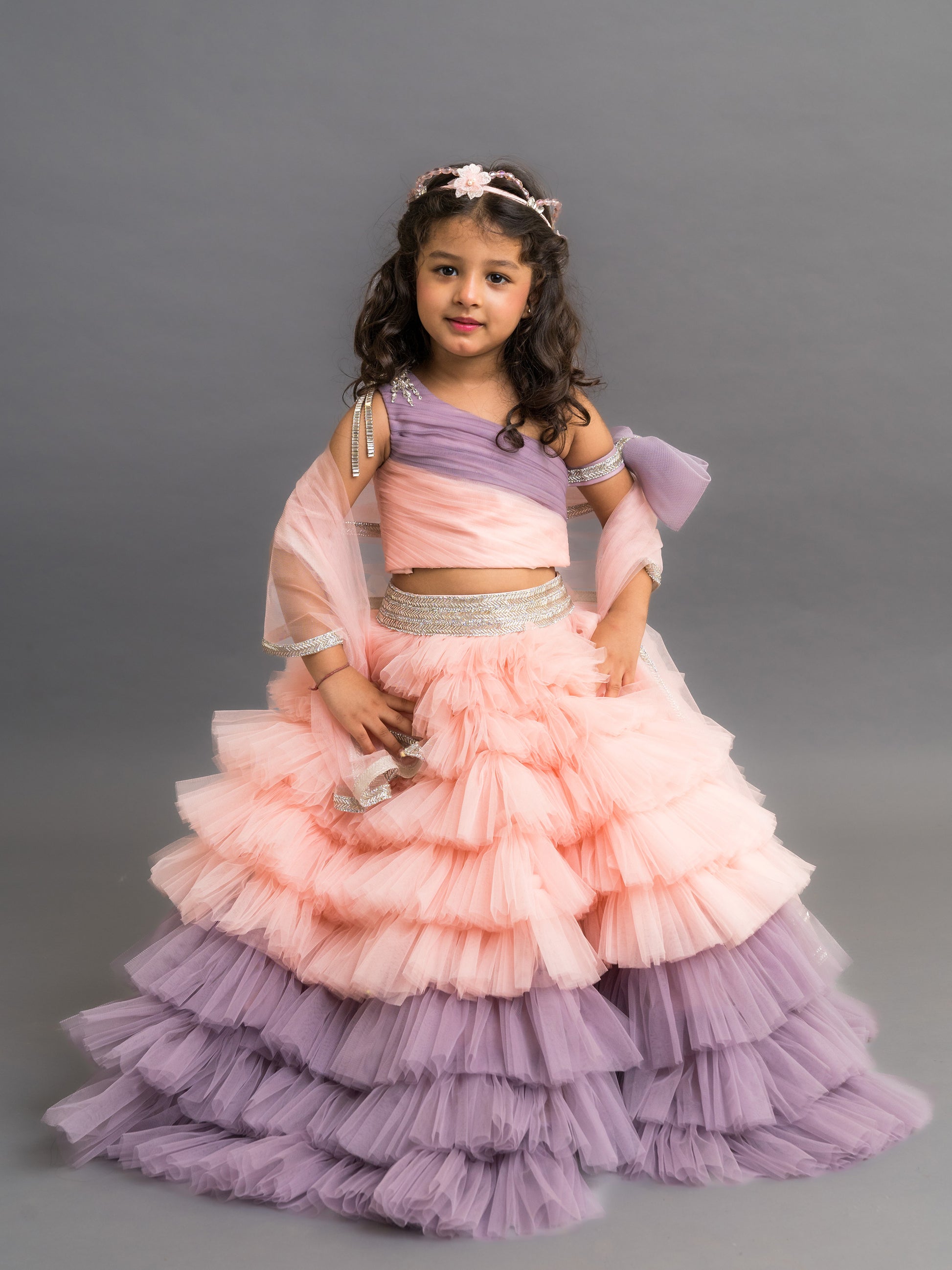 Buy Peach and Lilac Dresses for Girls Online - Little Angels Clothing Buy Peach and Lilac Dresses for Girls Online - Little Angels Clothing