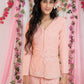 chiken pink pant suit for girls