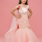 Peach Ayesha Gown