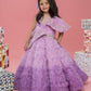 lilac gown for girls