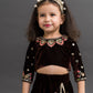 Chocolate Brown Lehenga Set