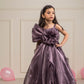 Purple Organza Gown